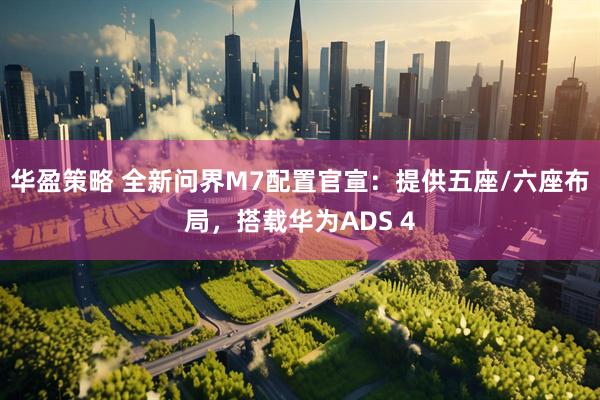 华盈策略 全新问界M7配置官宣：提供五座/六座布局，搭载华为ADS 4